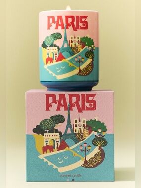 Daniella Manini × Anthropologie Paris Fruity Grapefruit Spritz Ceramic Candle